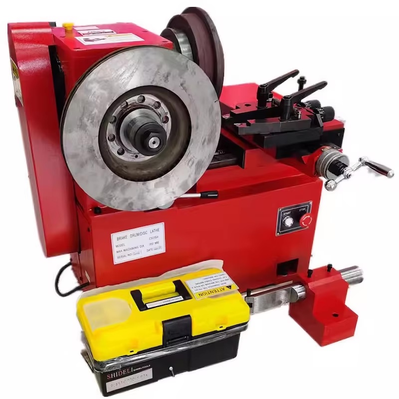 ماكينة خراطة أقراص الفرامل الي - مراجعة Brake Drum Lathe وسعره