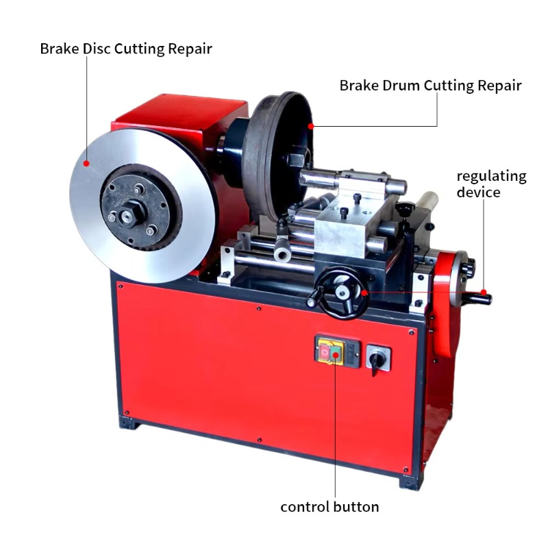 آلة خراطة الفرامل للمركبات وفق - مراجعة Brake Drum Lathe وسعره